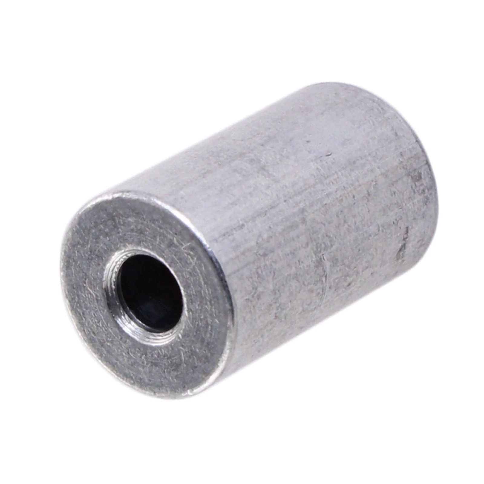 0.141 in. ID 0.375 in. OD 0.625 in. Long Aluminum Spacer