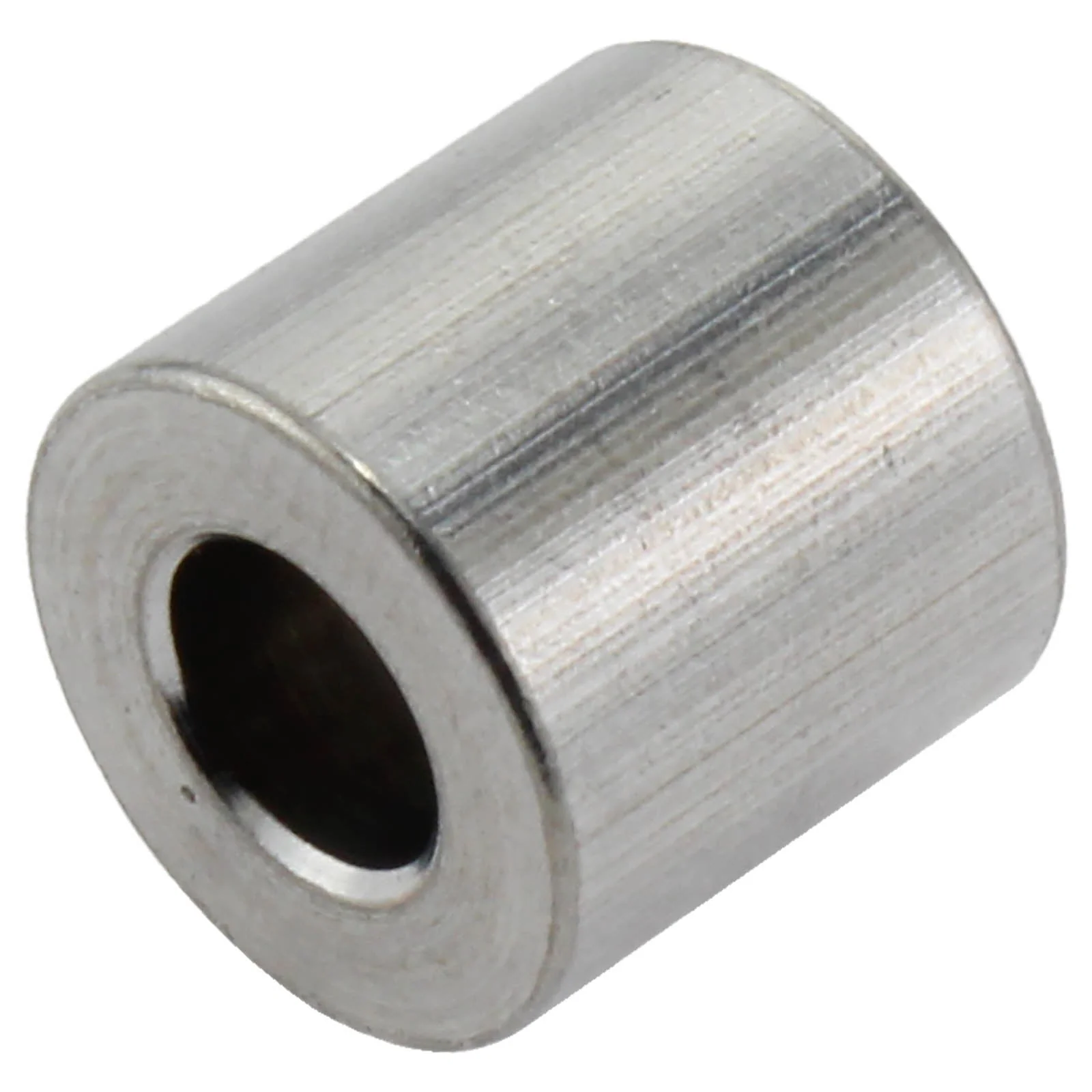 0.242 in. ID 0.500 in. OD 0.475 in. Long Aluminum Spacer