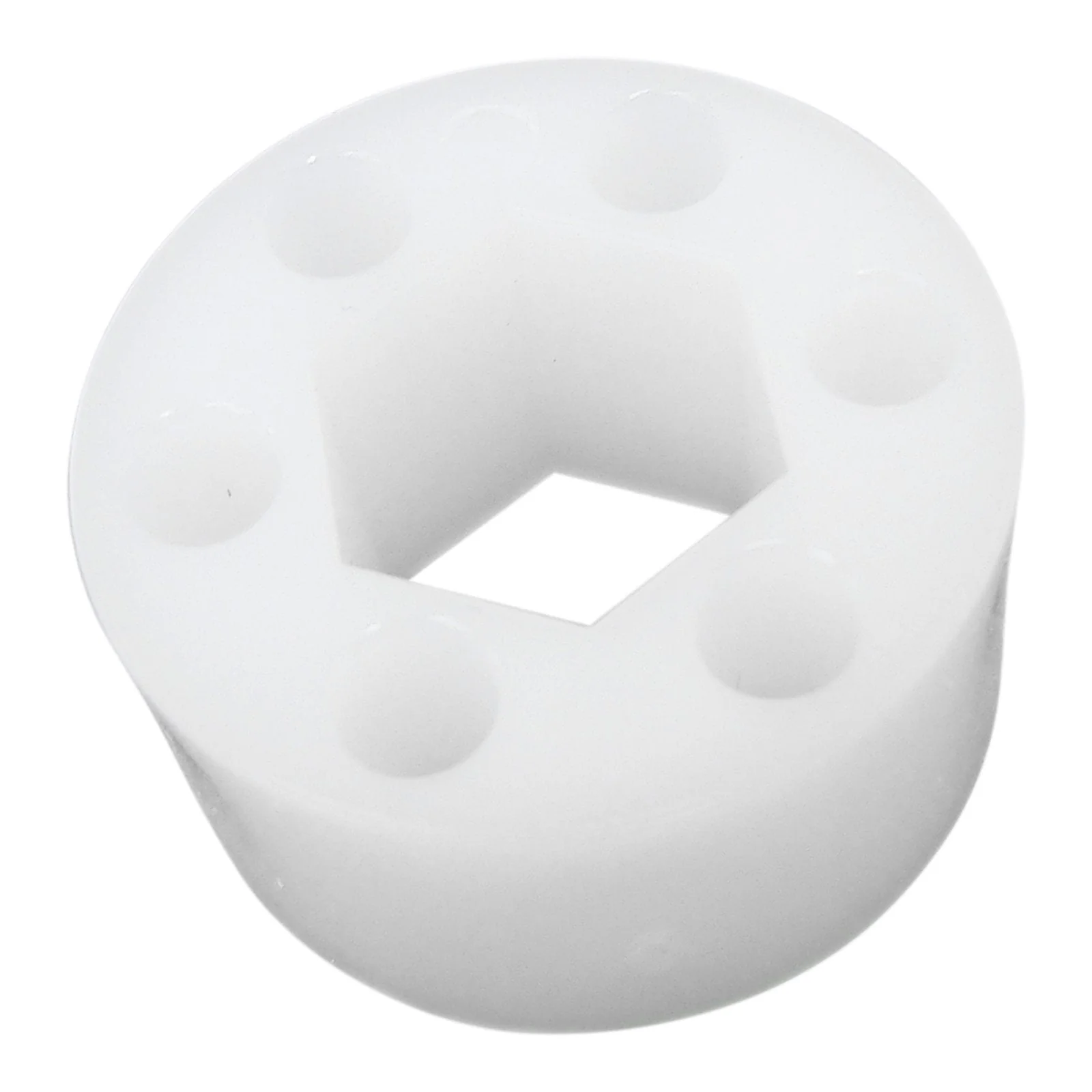 0.500 in. ID 1.125 in. OD 0.570 in. Long Polypropylene Hex Bore Spacer