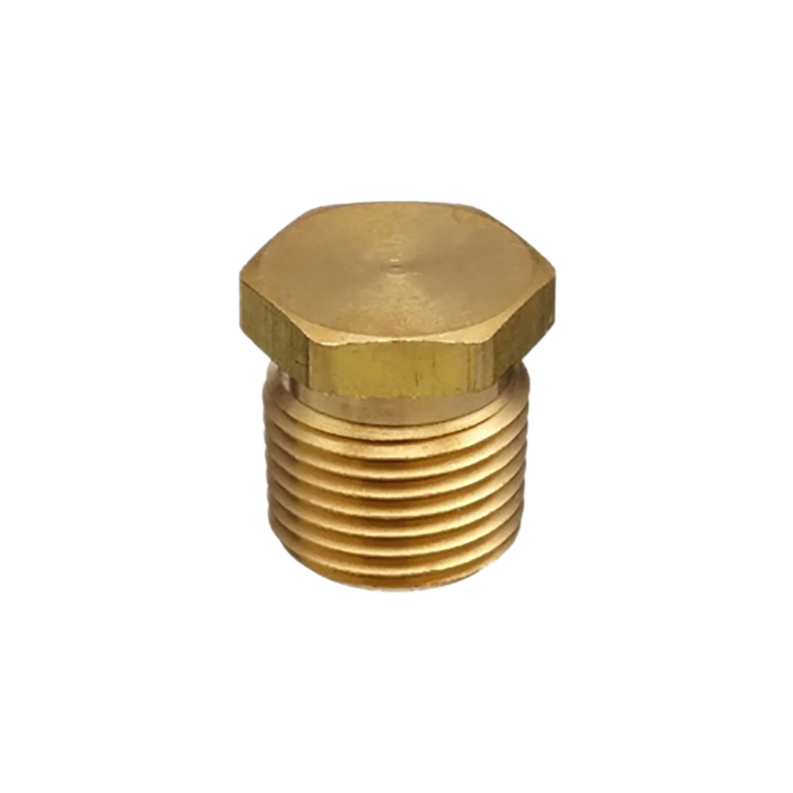 1/8 in. NPT Brass Hex Head Plug