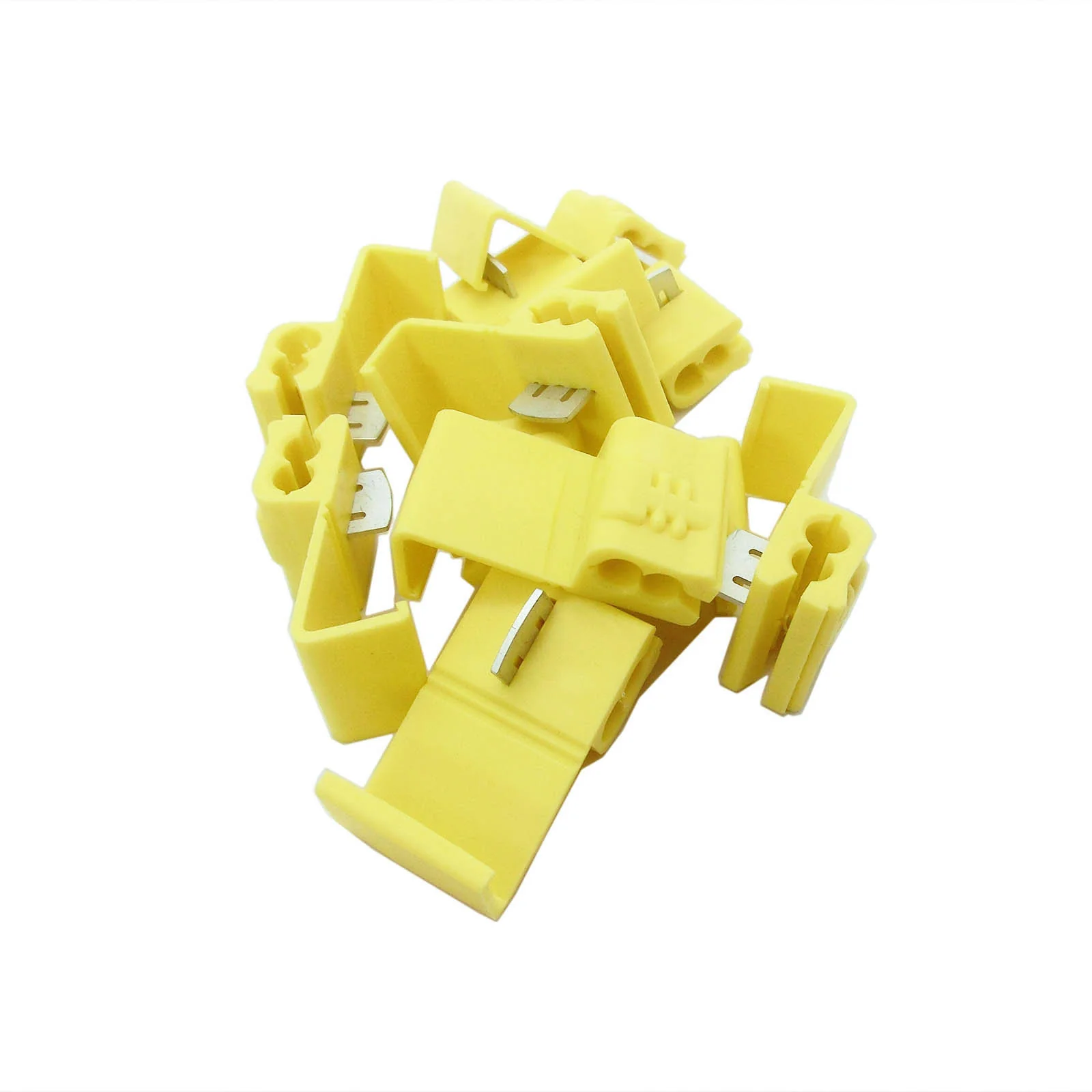 10-12 AWG Yellow Quick Splice Connector Qty. 10