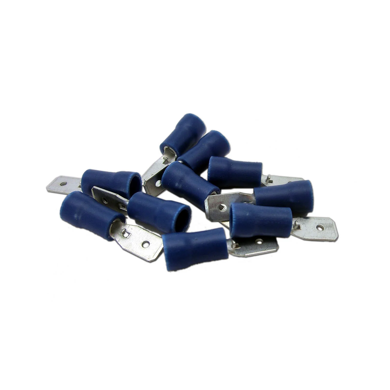14-16 AWG Blue Male Tab Connector Qty. 10