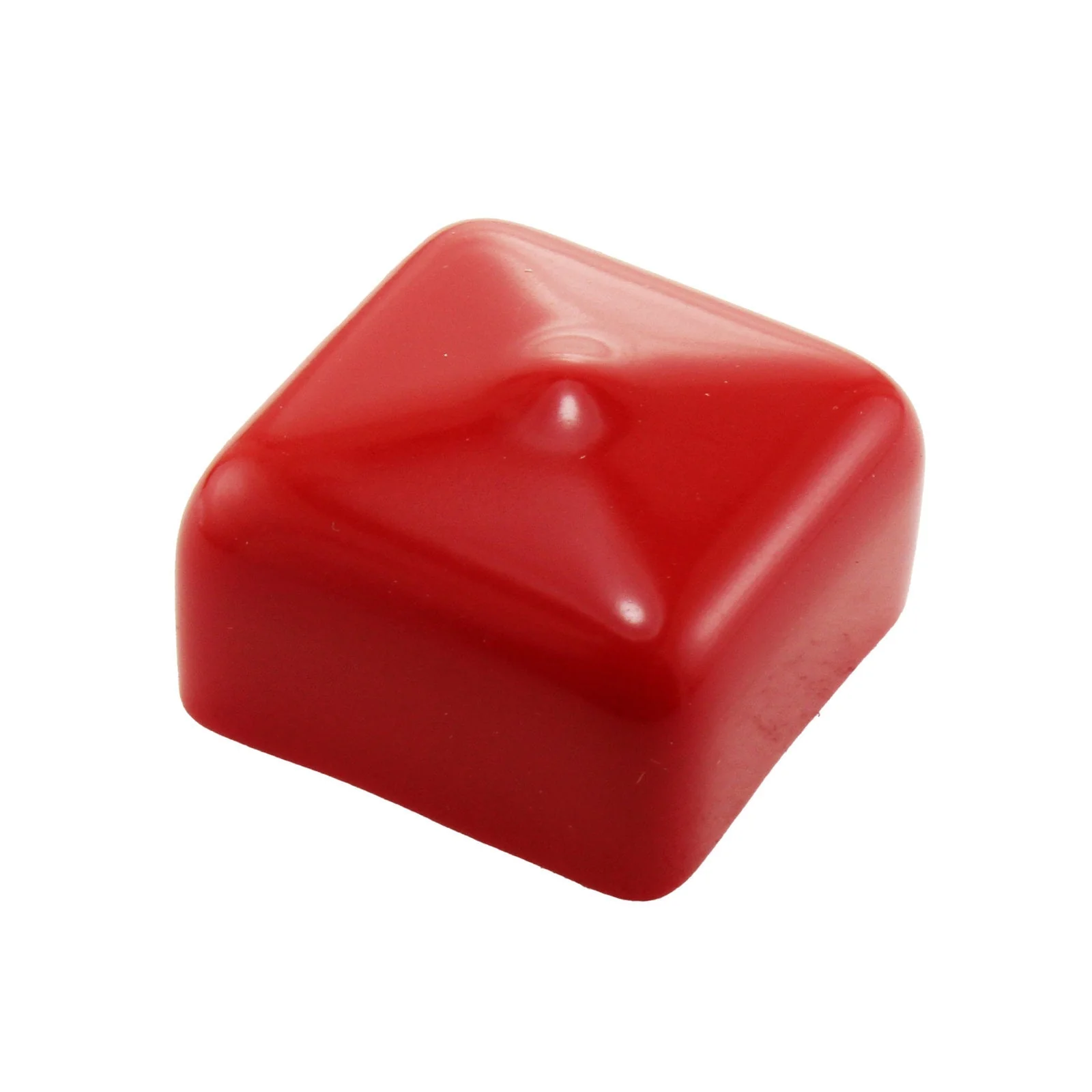 1x1 in. Short Square Tube Cap - Image 3
