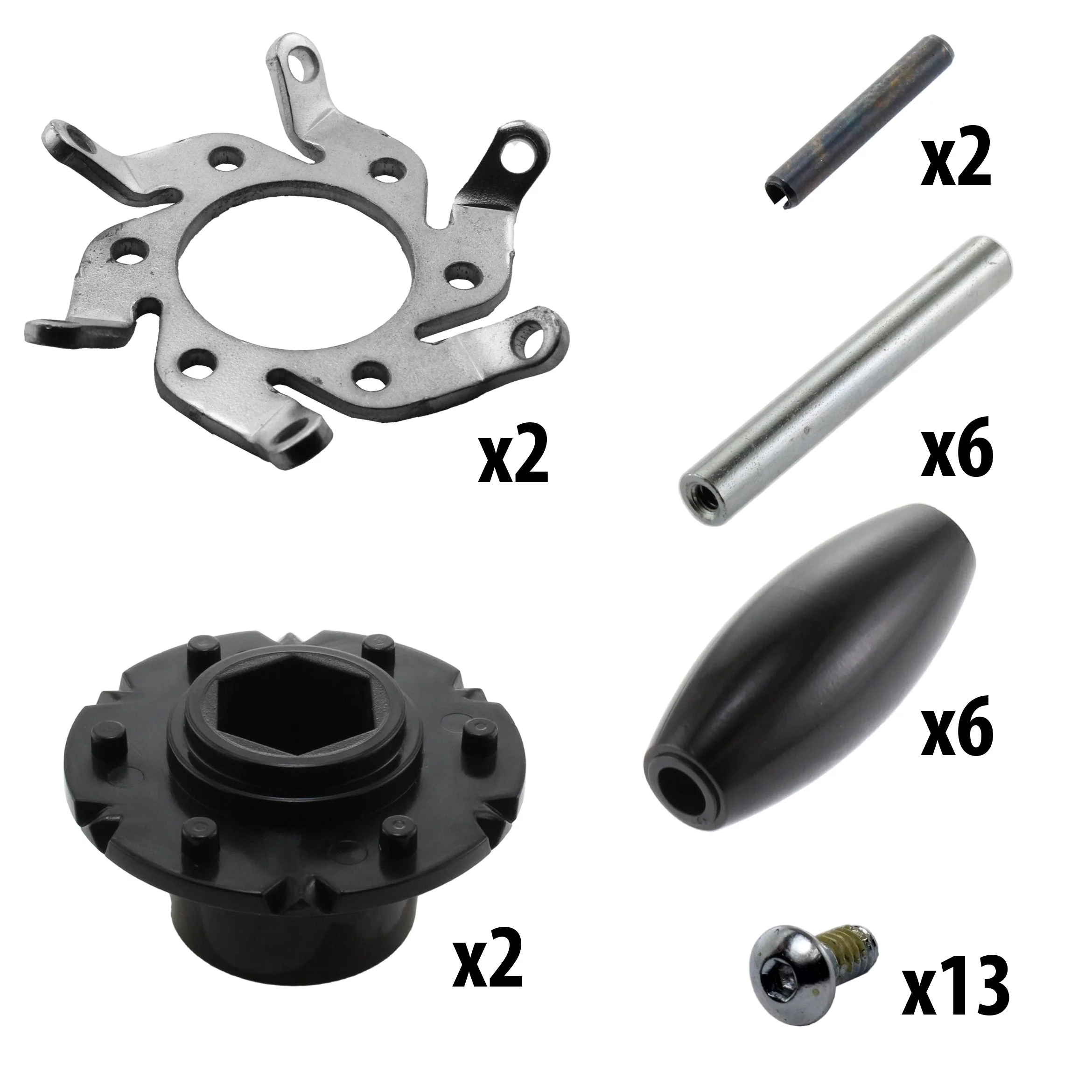 2.25 in. HD Mecanum Vectored Intake Wheel - Image 8