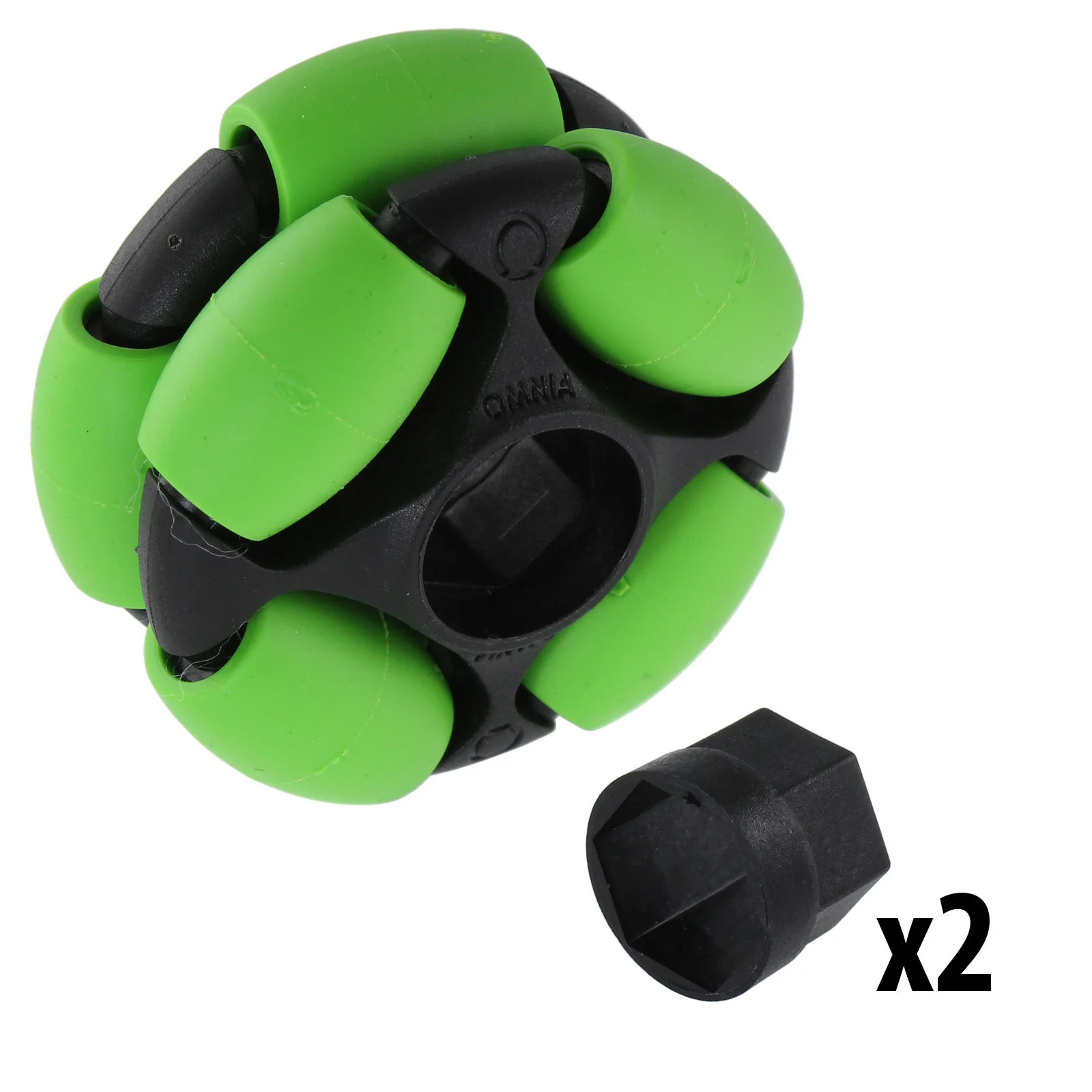 2 in. Dualie Omni Wheel - Image 2