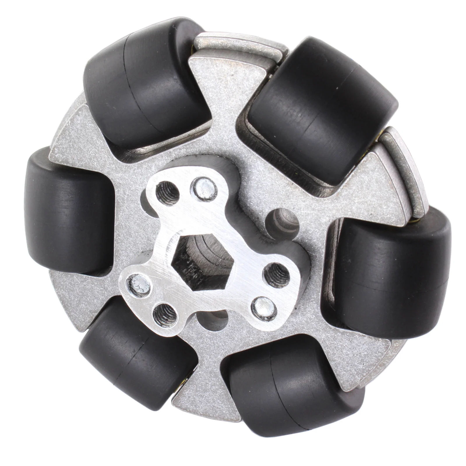 3 in. Aluminum Omni Wheel With 3/8 Hex Bore