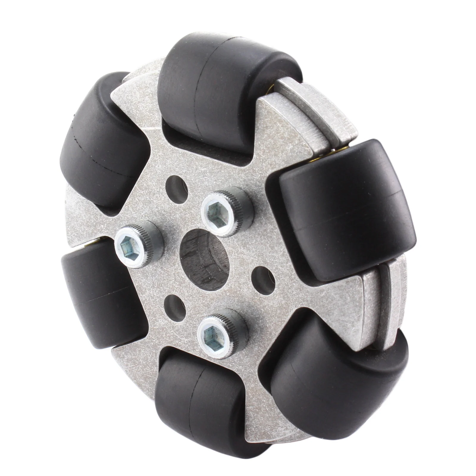 3 in. Aluminum Omni Wheel With 3/8 Hex Bore - Image 2