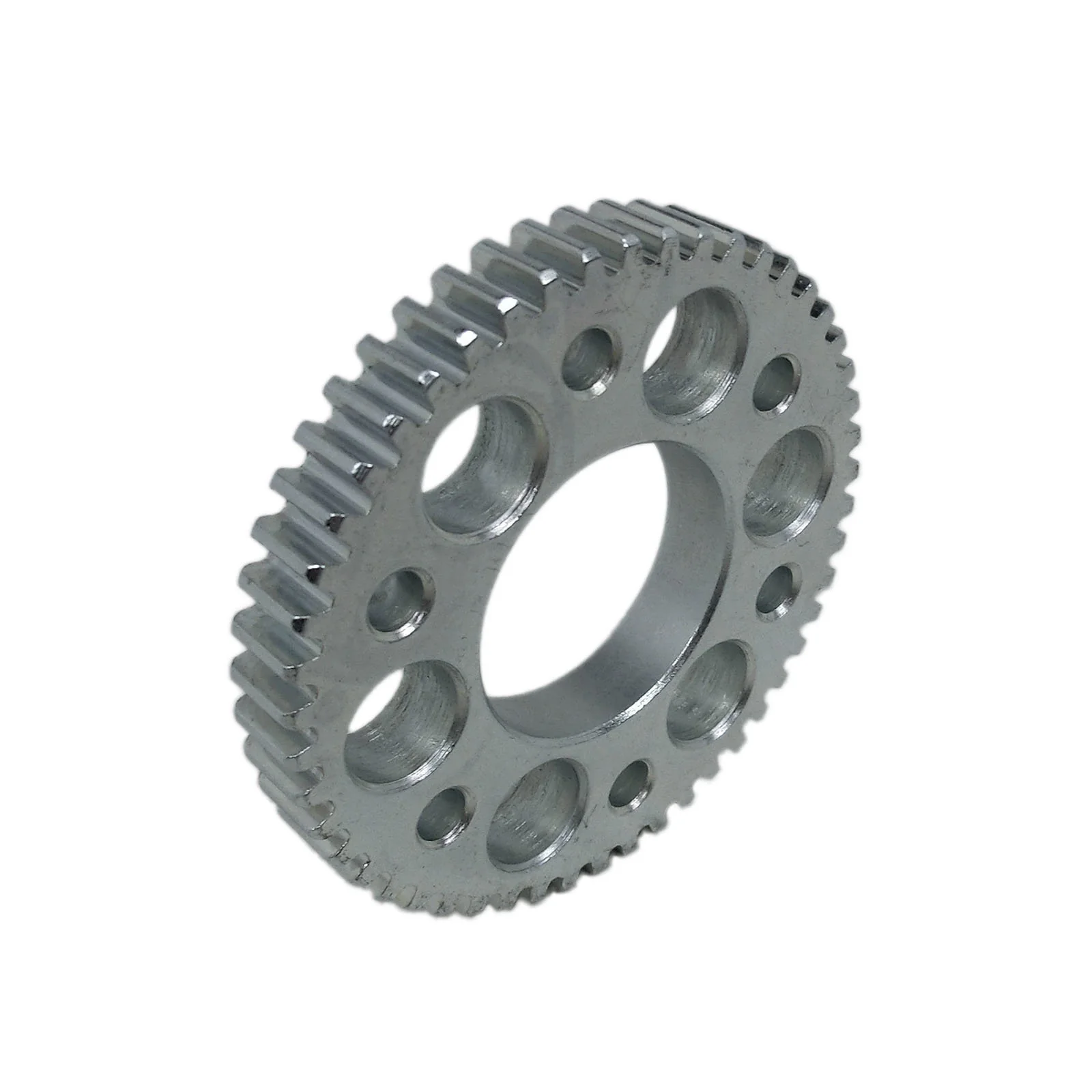 50 Tooth 20 DP 1.125 in. Round Bore Steel Bolt Circle Bearing Gear