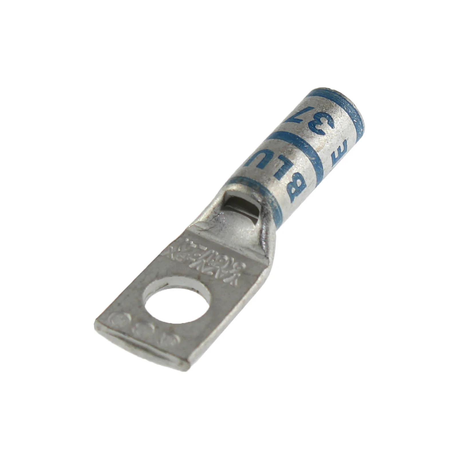 6 Gauge Compression Lug Connector 1/4 Stud Hole BURNDY #: YAZV6CTC14FX