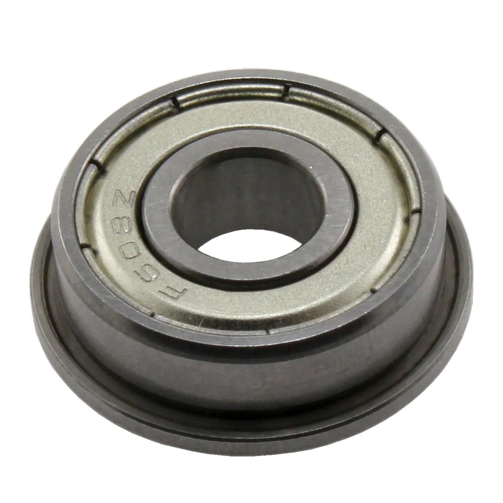 8 mm ID 22 mm OD Shielded Flanged Bearing (F608ZZ)