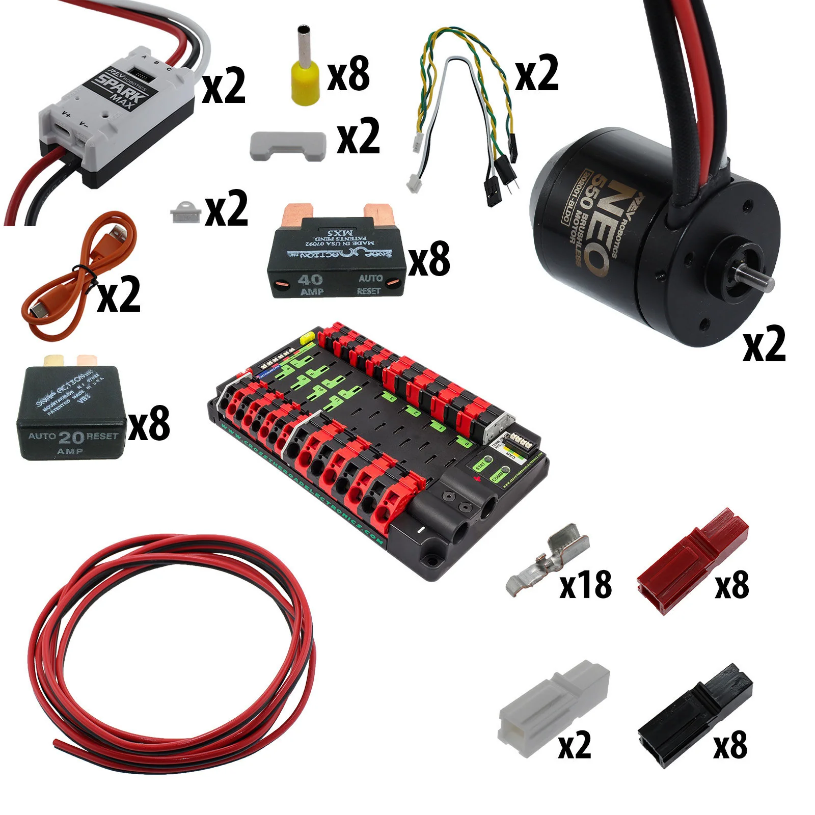 Electronic Bundles Builder - Processor:NONE, Speed Controller:Spark MAX - Image 50