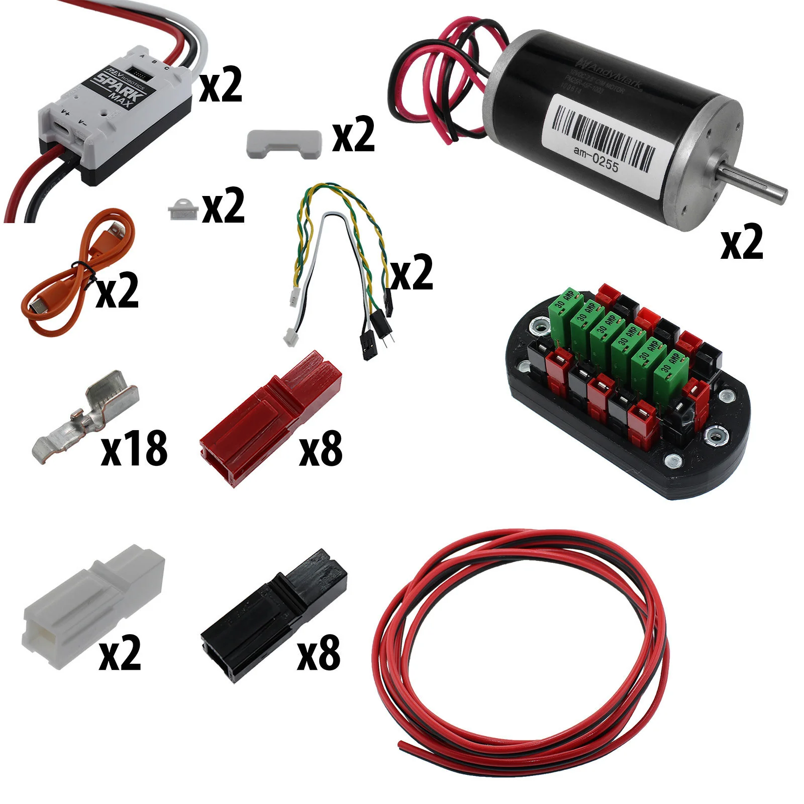 Electronic Bundles Builder - Processor:NONE, Speed Controller:Spark MAX - Image 51
