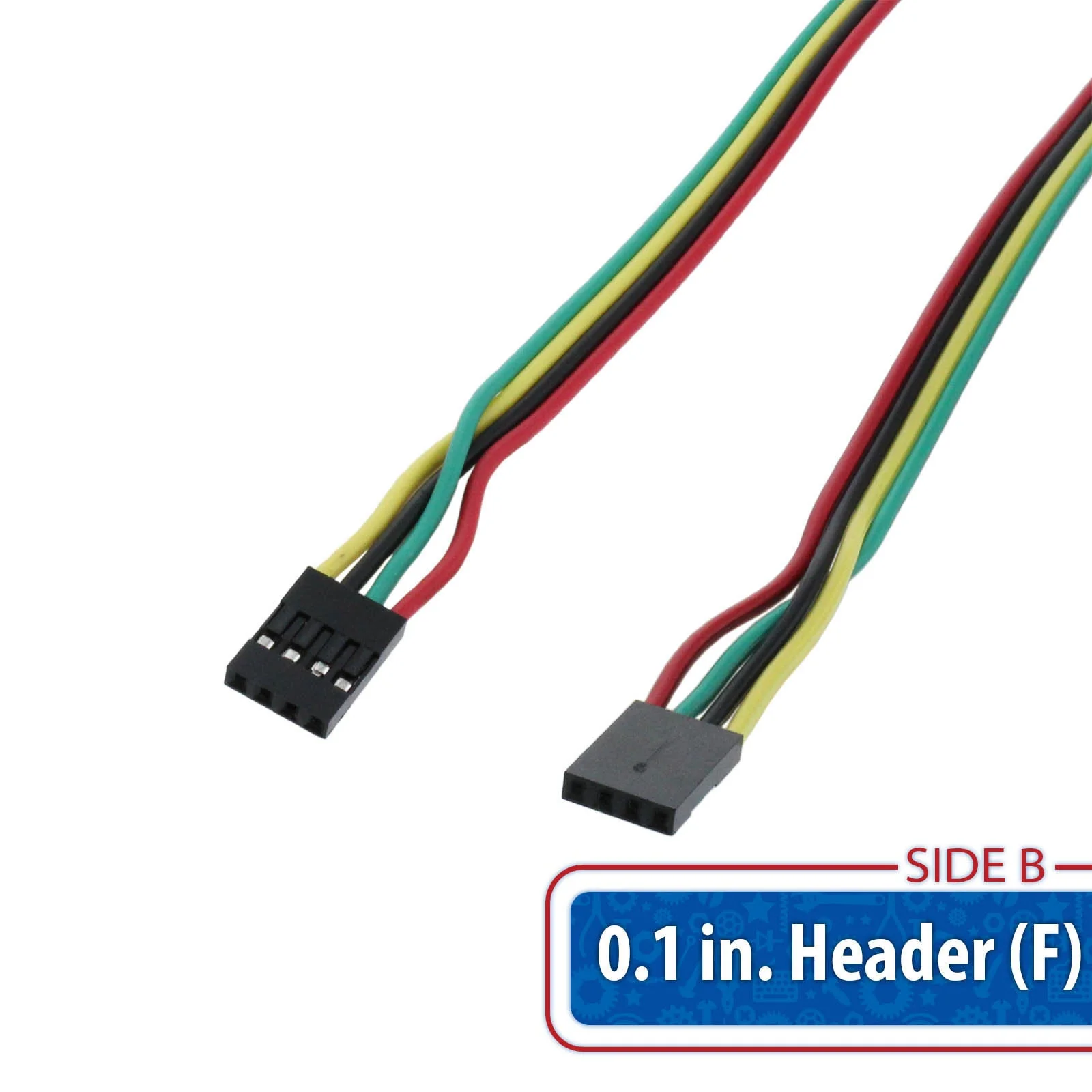 JST-XHP-4 to 4 0.1 in. Pin Connector Cable - Image 3