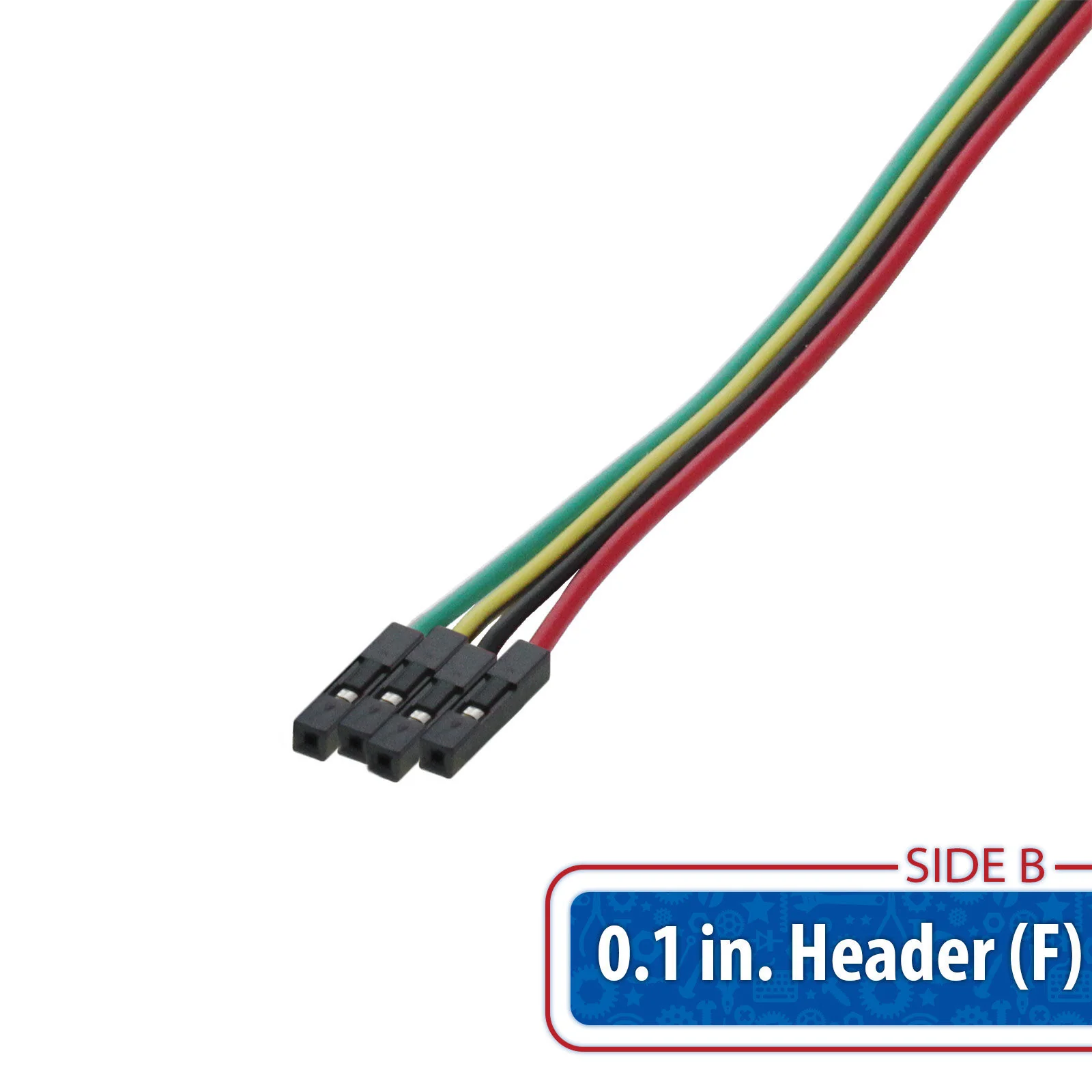 JST-XHP-4 to Split Connect 0.1 in. Pins Cable - Image 3