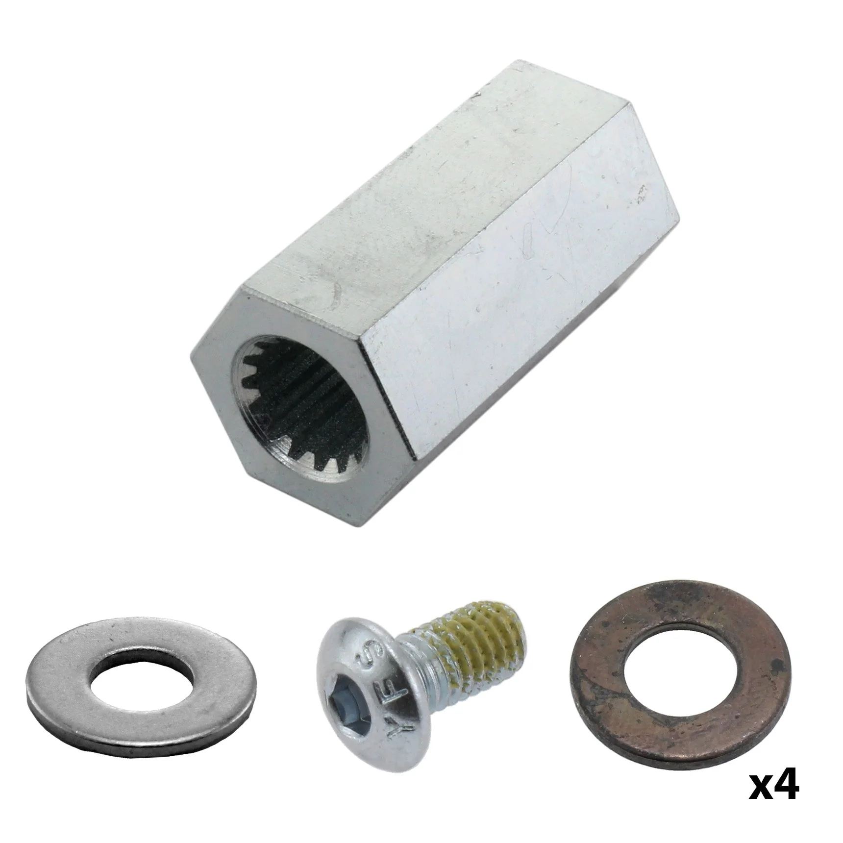 Kraken Spline to 1/2 in. Hex Shaft Adapter - Image 4