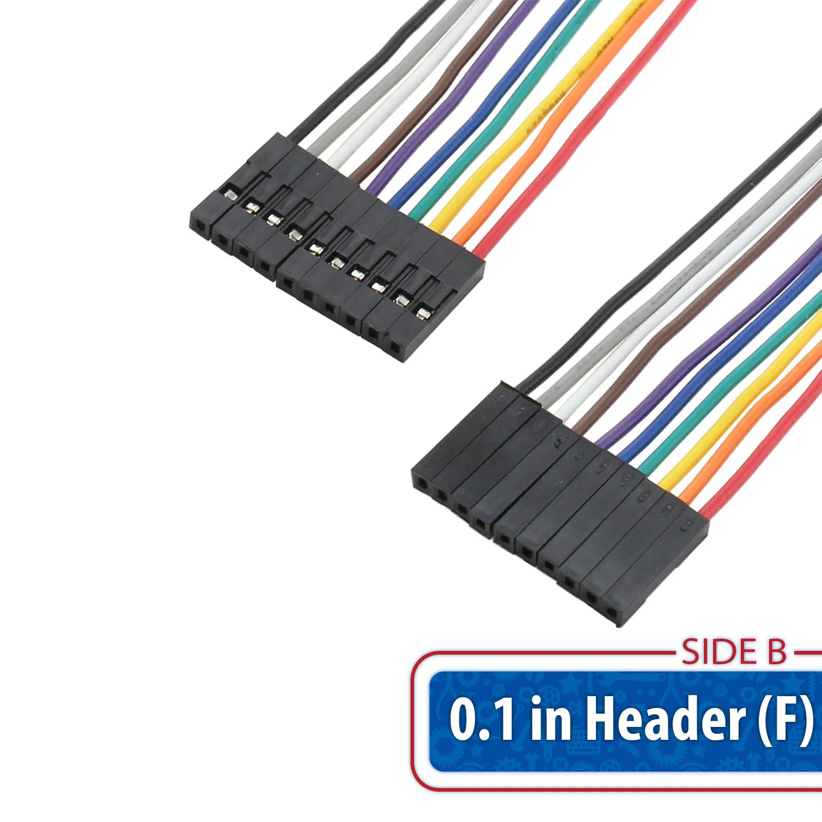 Male to Female Jumper Cables (10 Pack) - Image 3