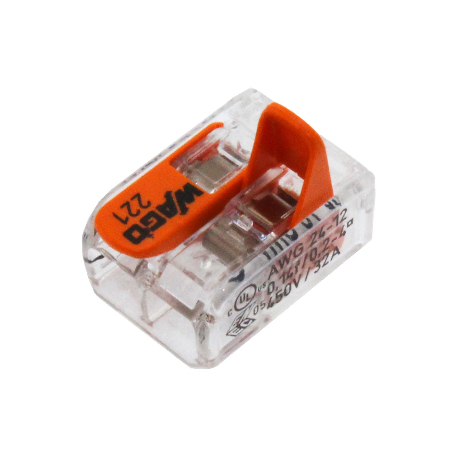 Ships from Sydney - WAGO 221 Series LEVER-NUTS Compact Splice Connectors (10 pack) - Image 4