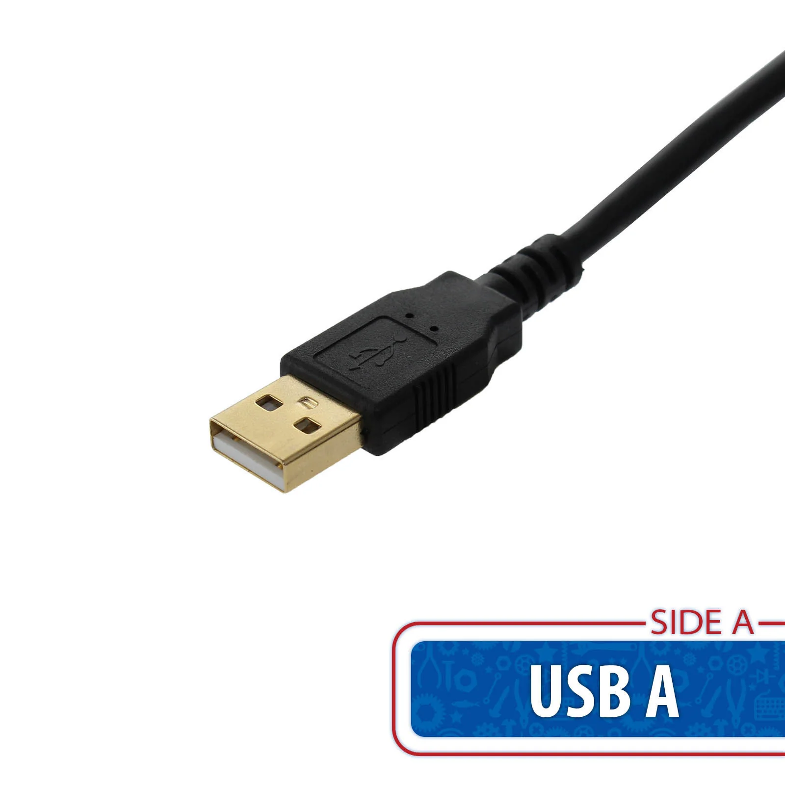 USB A to Mini B Cable - Image 2