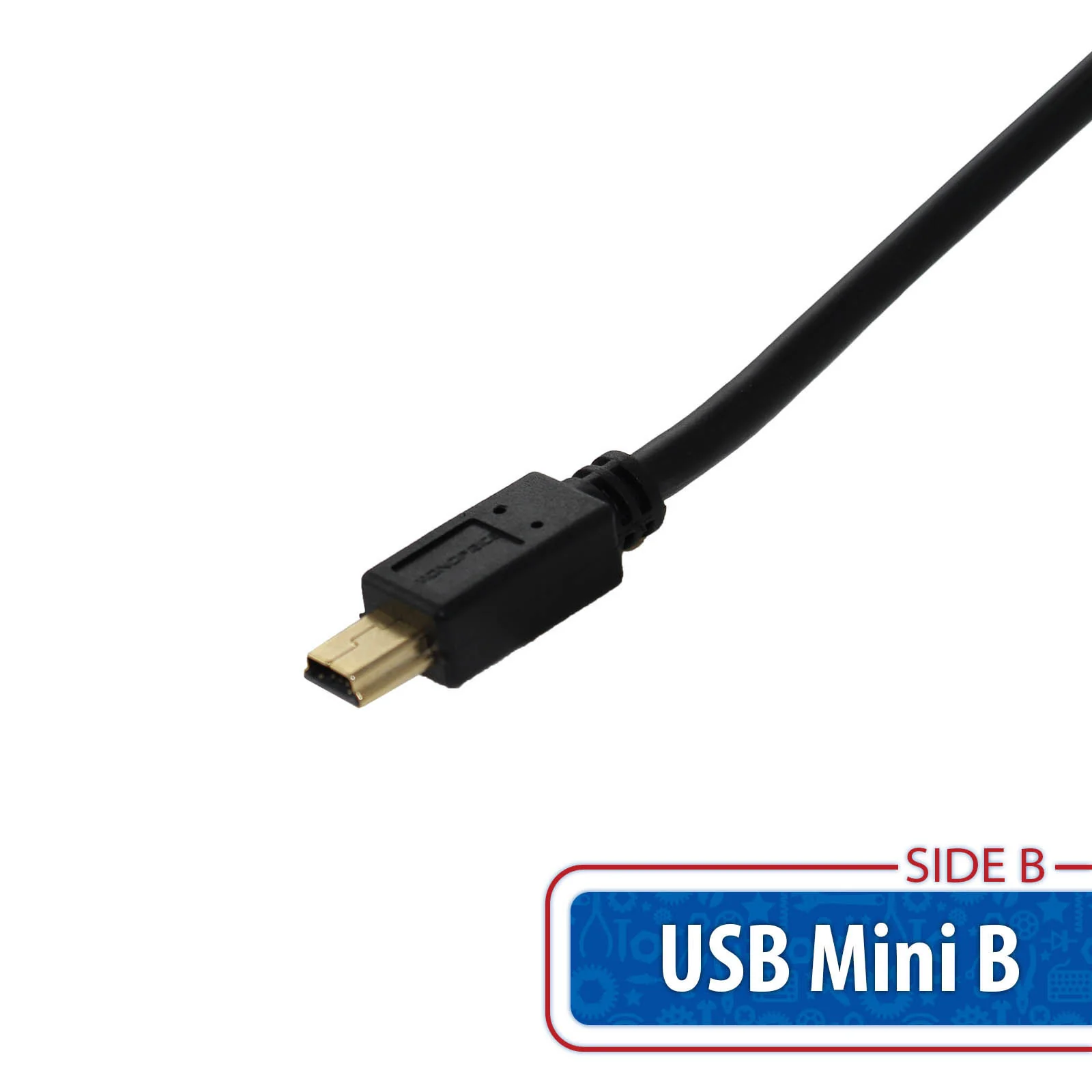 USB A to Mini B Cable - Image 3