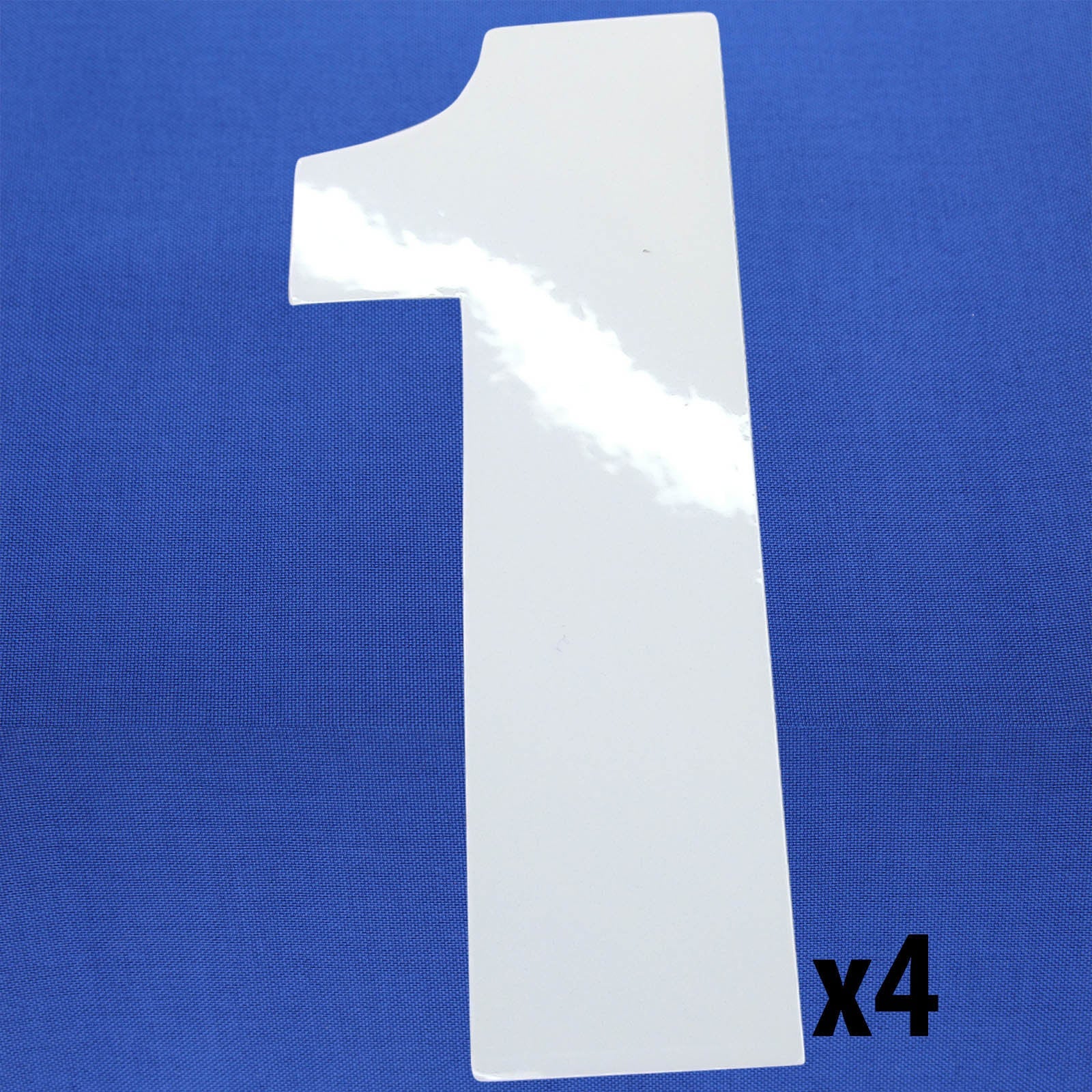 Vinyl Adhesive Numbers White 4 in. tall Qty. 4 - Image 3