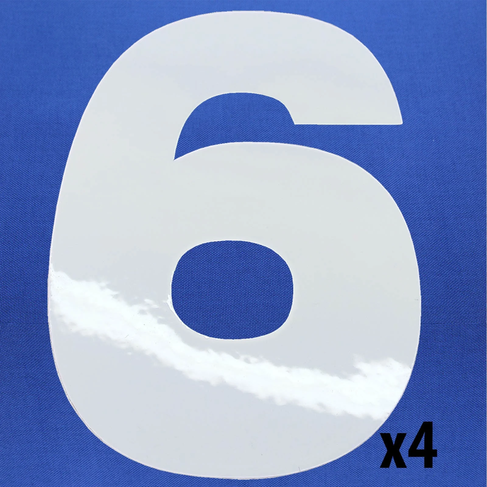 Vinyl Adhesive Numbers White 4 in. tall Qty. 4 - Image 8