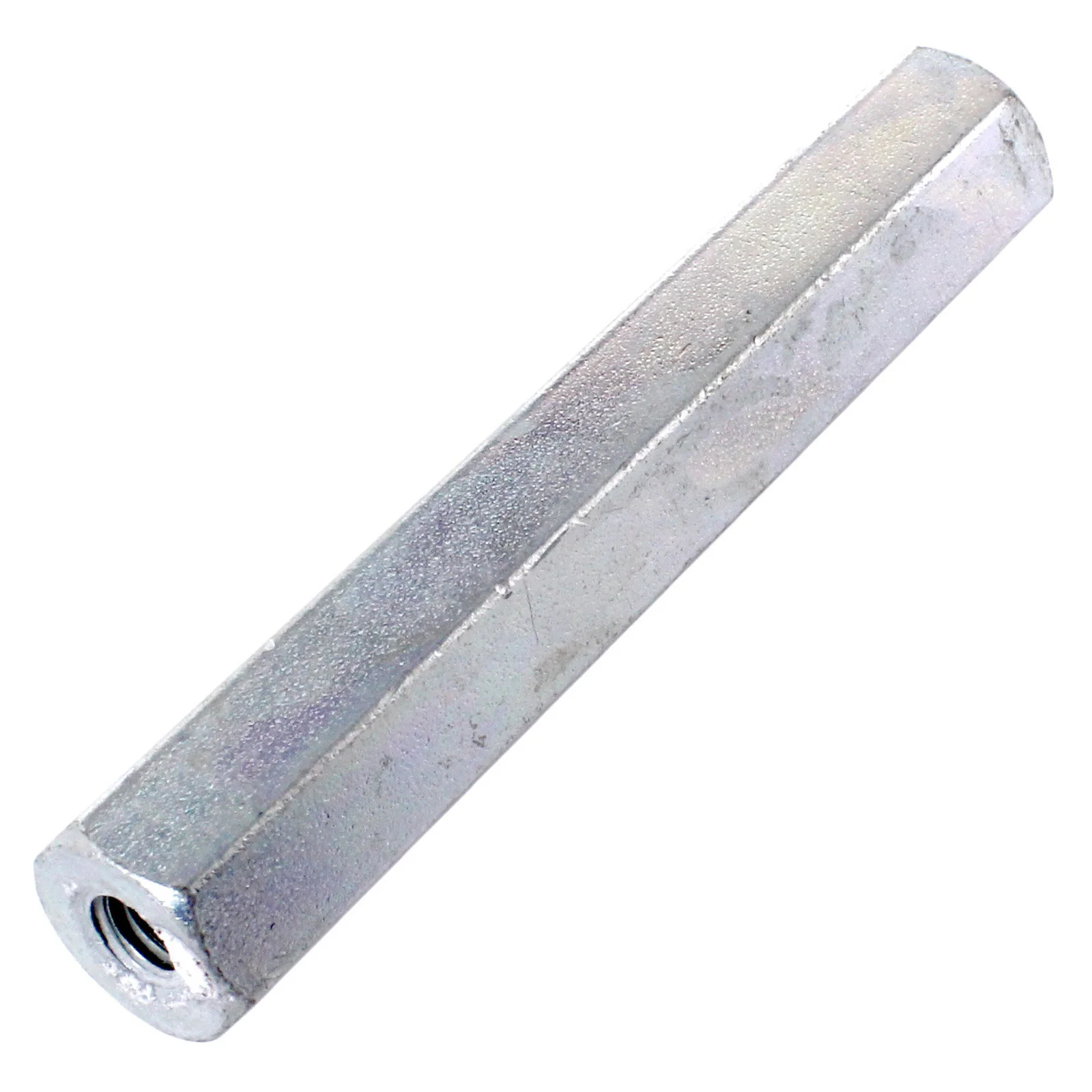 1/2 in. Hex Shaft, with 1/4-20 tapped holes, steel, zinc - Image 3